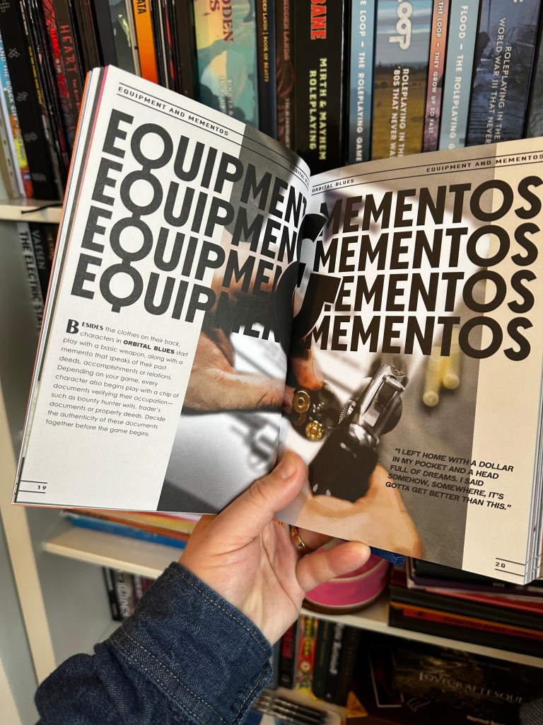 Equipment and Mementos