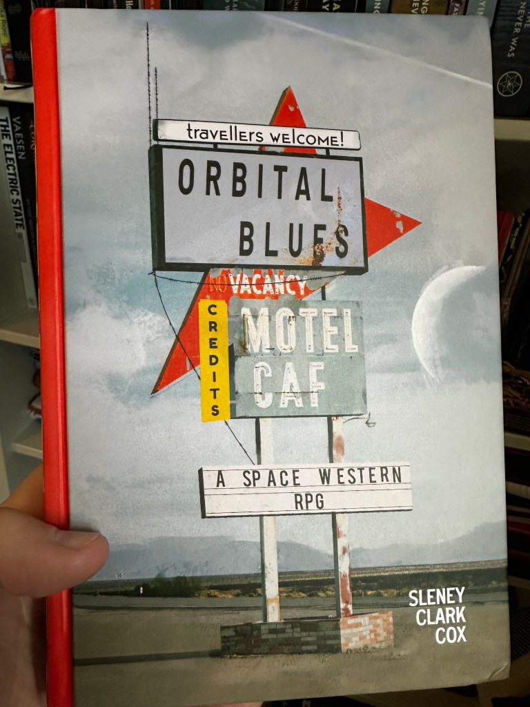 The cover of Orbital Blues