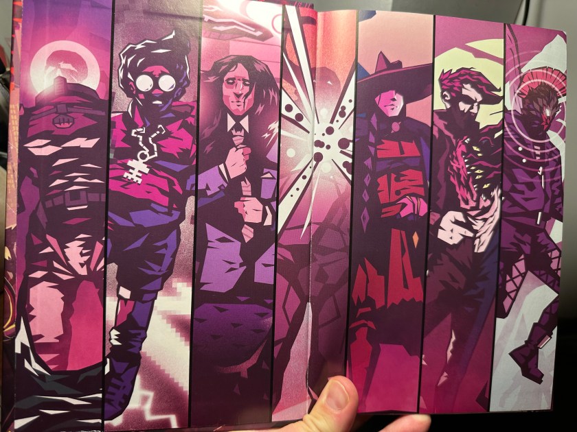 The illustrations of each of the Playbooks all together.