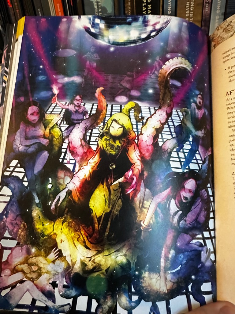 The Alabaster Archfiend on the dancefloor of death