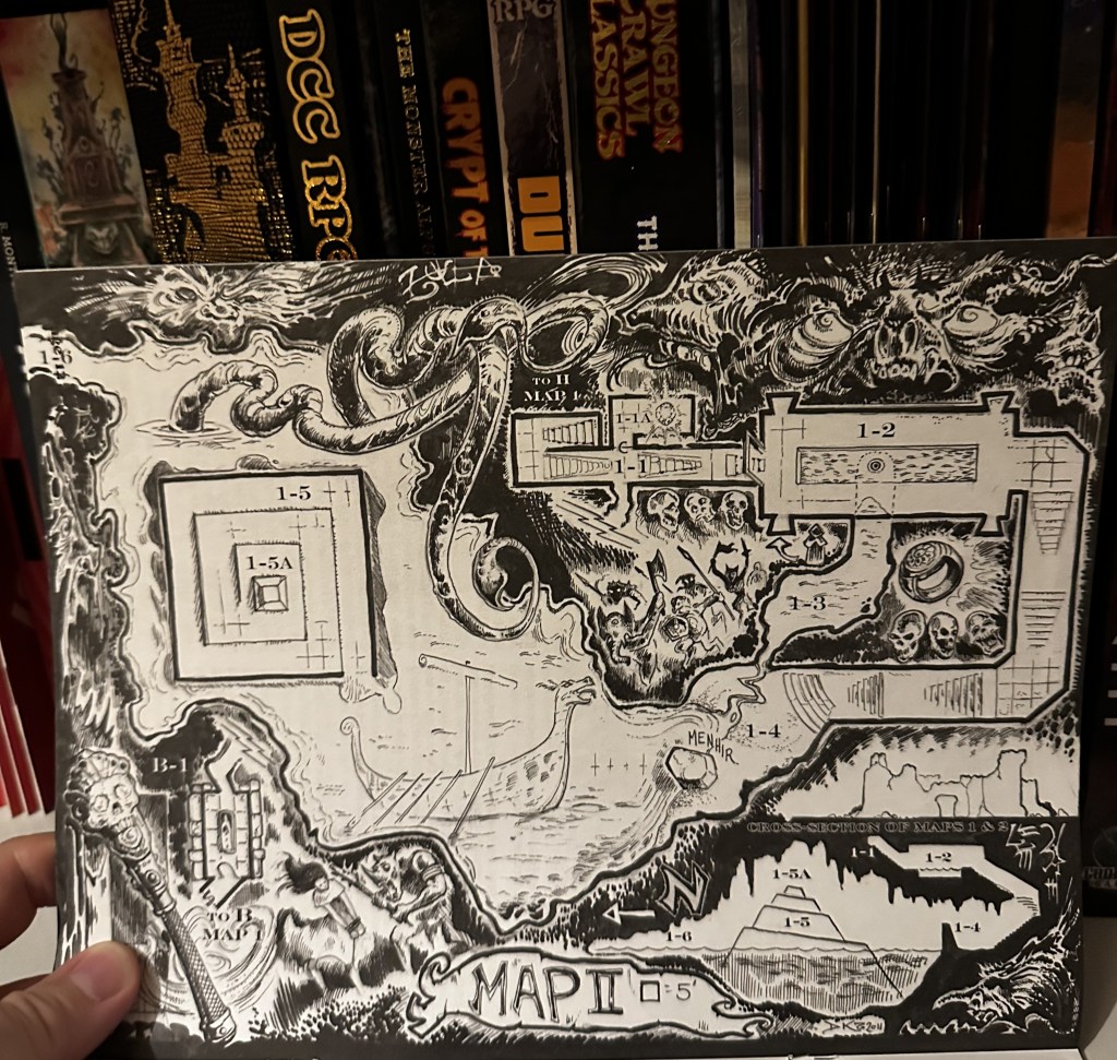 Doug Kovacs map from Sailors on the Starless Sea