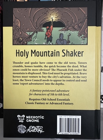 The back cover of Holy Mountain Shaker